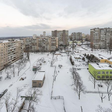 Уютная Квартира Для Семьи На Оболони 基輔 外观 照片